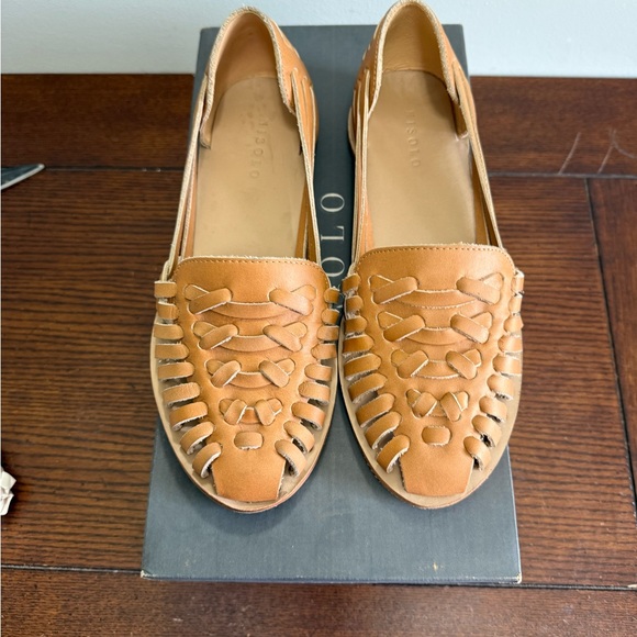NISOLO Huarache Sandal in Almond 8 NEW - Picture 3 of 6